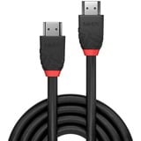 Lindy Câble HDMI 0,5m 8K60Hz Black Line Noir, 5m 8K60Hz Black Line, 0,5 m, HDMI Type A (Standard), HDMI Type A (Standard), 7680 x 4320 pixels, 48 Gbit/s, Noir