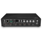 Lindy Commutateur KVM 5 ports Multivue sans interruption, Switch KVM Noir