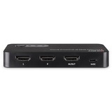 Lindy Switch HDMI 8K60 bidirectionnel, 2 ports Noir, 2 ports, HDMI, ABS, Noir, 120 Hz, 3840 x 2160, 7680 x 4320, 48 Gbit/s