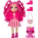 MGA Entertainment Rainbow High Littles Dolls- Magenta (Pink), Poupée Rainbow High Littles Dolls- Magenta (Pink), Poupée mannequin, Femelle, 4 an(s), Garçon/Fille, 13,9 mm, Multicolore