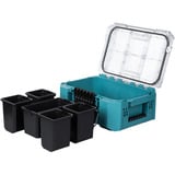Makita Organisateur compact, Boîte à outils Bleu/transparent