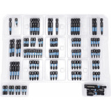 Makita Set d'embouts Impact Black E-24826, 100 pièces, Set d'embouts de vissage 