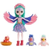 Mattel City Tails - Bêtes Citadines - Poupée Filia et Famille Finch - Mini Poupée - 4 ans et + Poupée mannequin, Femelle, 4 an(s), Garçon/Fille, 170 mm, Multicolore