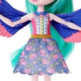Mattel City Tails - Bêtes Citadines - Poupée Filia et Famille Finch - Mini Poupée - 4 ans et + Poupée mannequin, Femelle, 4 an(s), Garçon/Fille, 170 mm, Multicolore