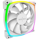 Montech AX120 PWM 120x120x25 ventilateur de boîtier RGB  Blanc, 120 x 120 x 25 mm