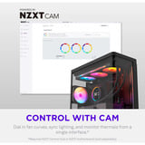 NZXT F420 RGB ventilateurs de boîtier Noir, 3 pièces, 420 x 140 x 25 mm, PWM