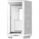 NZXT H6 Flow RGB boîtier midi tower Blanc | 2x USB-A | 1x USB-C | RGB | Verre Trempé