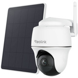 Reolink Argus Series B430 avec Panneau Solaire, Caméra de surveillance Blanc