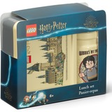 Room Copenhagen Set boîte à lunch LEGO Harry Potter Hogwarts, Lunch-Box Beige/gris