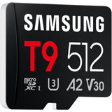 Samsung T9 microSDXC 512 GB, Carte mémoire Noir