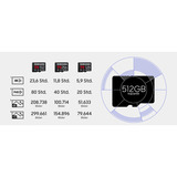 Samsung T9 microSDXC 512 GB, Carte mémoire Noir