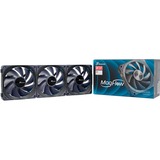 Seasonic MagFlow 1225 PWM, Ventilateur de boîtier Noir