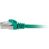 Sharkoon Câble de raccordement SFTP, RJ-45 Cat.7a Vert, 3 mètres, Câble brut