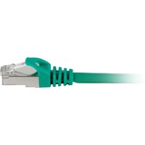 Sharkoon Câble réseau RJ-45 S/FTP Cat.7a Vert, 3 mètres, câble brut