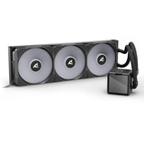 Sharkoon S100 ARGB, Watercooling Noir