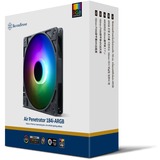 SilverStone Air Penetrator 184i ARGB, Ventilateur de boîtier Noir
