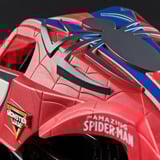 Spin Master VEHICULE RC SPIDER-MAN 1:24 Monster Jam, Voiture télécommandée Monster Jam VEHICULE RC SPIDER-MAN 1:24, Monster truck, 4 an(s), Plastique, Noir, Rouge
