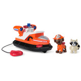 Spin Master VÉHICULE + FIGURINE FIRE RESCUE ZUMA La Pat' Patrouille, Jeu véhicule PAW Patrol VÉHICULE + FIGURINE FIRE RESCUE ZUMA La Pat' Patrouille, Bateau, 3 an(s), Plastique, Noir, Orange