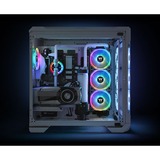 Thermaltake Riing Trio 12 RGB Radiator Fan White TT Premium Edition Universel Ventilateur 12 cm Blanc 3 pièce(s), Ventilateur de boîtier Blanc, Ventilateur, 12 cm, 500 tr/min, 1500 tr/min, 41,13 cfm, Blanc