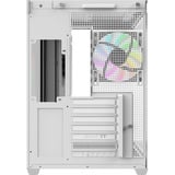 Thermaltake View 380 WS ARGB boîtier midi tower Blanc/bois | 2x USB-A | 1x USB-C | RGB | Verre Trempé