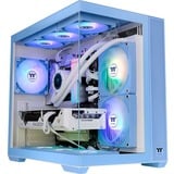 Thermaltake  boîtier midi tower Bleu clair | 2x USB-A | 1x USB-C | RGB | Window