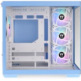 Thermaltake  boîtier midi tower Bleu clair | 2x USB-A | 1x USB-C | RGB | Window