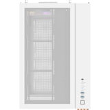 Thermaltake  boîtier midi tower Blanc/bois | 2x USB-A | 1x USB-C | RGB | Window