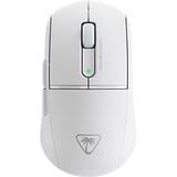 Turtle Beach Burst II Air - Souris gaming sans fil 2,4 GHz : ultralégère avec 47 g, touches optiques, symétrique, capteur optique 26 000 PPP, Bluetooth, autonomie 120 heures, câble USB-C Blanc Blanc, 4 GHz : ultralégère avec 47 g, touches optiques, symétrique, capteur optique 26 000 PPP, Bluetooth, autonomie 120 heures, câble USB-C Blanc, Droitier, Optique, RF sans fil + Bluetooth, 26000 DPI, Blanc