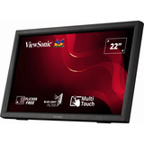ViewSonic  21.5" Moniteur tactile  Noir (Mat)