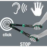 Wera Clé dynamométrique avec carré traversant Click-Torque Lock C 3 R/L Noir/Vert