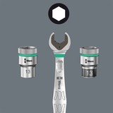 Wera Kraftform Kompakt W Imperial 1, Set d'outils Noir, incl. cliquet rapide Zyklop avec tête pivotante, 1/4"