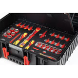Wiha Mallette à outils XL Mechatronic, Set d'outils Rouge/Jaune