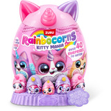 ZURU Rainbocorns Kitty Mania, Figurine Rainbocorns Kitty Mania, Animal, 3 an(s), Multicolore