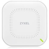 Zyxel NWA90AX PRO 2400 Mbit/s Blanc Connexion Ethernet, supportant l'alimentation via ce port (PoE), Point d'accès Blanc, 2,4 GHz, 5 GHz, 2400 Mbit/s, 802.1x RADIUS, EAP, WEP, WPA, WPA2, WPA2-Enterprise, WPA2-PSK, WPA3, 1000,2500 Mbit/s