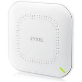 Zyxel NWA90AX PRO 2400 Mbit/s Blanc Connexion Ethernet, supportant l'alimentation via ce port (PoE), Point d'accès Blanc, 2,4 GHz, 5 GHz, 2400 Mbit/s, 802.1x RADIUS, EAP, WEP, WPA, WPA2, WPA2-Enterprise, WPA2-PSK, WPA3, 1000,2500 Mbit/s