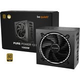 be quiet! Pure Power 13 M alimentation  modulaire 1000 watt Noir, 1x 12V-2x6, 4x PCIe