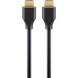 goobay Câble HDMI Ultra96 Noir/Or