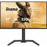 iiyama G-MASTER GB2791QSU-B1 27" Moniteur gaming Noir (Mat), 1x DisplayPort, 2x HDMI, 2x USB-C, 2x USB-A, 320 Hz, 68,6 cm (27"), 2560 x 1440 pixels, Wide Quad HD, Noir