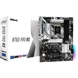 ASRock B760 PRO RS carte mère socket 1700 Blanc/Noir, RAID, 2.5 Gb-LAN, Sound, ATX