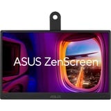 ASUS ZenScreen MB166CR écran plat de PC 39,6 cm (15.6") 1920 x 1080 pixels Full HD LCD Noir Moniteur Noir, 1x USB-C, 39,6 cm (15.6"), 1920 x 1080 pixels, Full HD, LCD, 5 ms, Noir