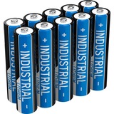 Ansmann 1501-0010 pile domestique Batterie à usage unique AAA Lithium Batterie à usage unique, AAA, Lithium, 1,5 V, 10 pièce(s), Noir