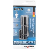 Ansmann M250F Noir Lampe torche, Lampe de poche Noir, Lampe torche, Noir, Boutons, Rotatif, 1 m, IP54, 1 lampe(s)