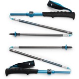 Black Diamond Bâtons de trekking Distance Carbon FLZ, Appareil de fitness Anthracite/Bleu