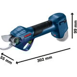 Bosch GGP 12V-25, 06008D8101, Sécateur Bleu/Noir