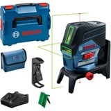 Bosch Laser points et lignes GCL 2-50 CG Professional, Laser Cross Ligne Bleu/Noir, 20 m, 0,3 mm/m, 4°, 50 m, 650 nm, horizontale/verticale
