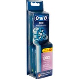 Braun Oral-B Pro Sensitive Clean brossettes de rechange pack de 10, Tête brosse à dent électrique Blanc