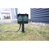 Brennenstuhl 1154430 prise de courant Noir, Multiprise Noir, Noir, IP44, 230 V, 16 A