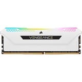 Corsair Vengeance RGB PRO SL 16 Go DDR4-3200 (2x 8 Go) mémoire vive Blanc, CMH16GX4M2E3200C16W, XMP 2.0