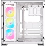 Corsair iCUE LINK 6500X RGB boîtier midi tower Blanc | 4x USB-A | 1x USB-C | RGB | Verre Trempé