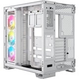 Corsair iCUE LINK 6500X RGB boîtier midi tower Blanc | 4x USB-A | 1x USB-C | RGB | Verre Trempé